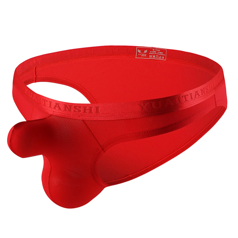 الرجال سلس رقيقة ملابس داخلية جيدة التهوية بلون الحقيبة ملخصات لينة النايلون دنة تمتد الملابس الداخلية للراحة #4