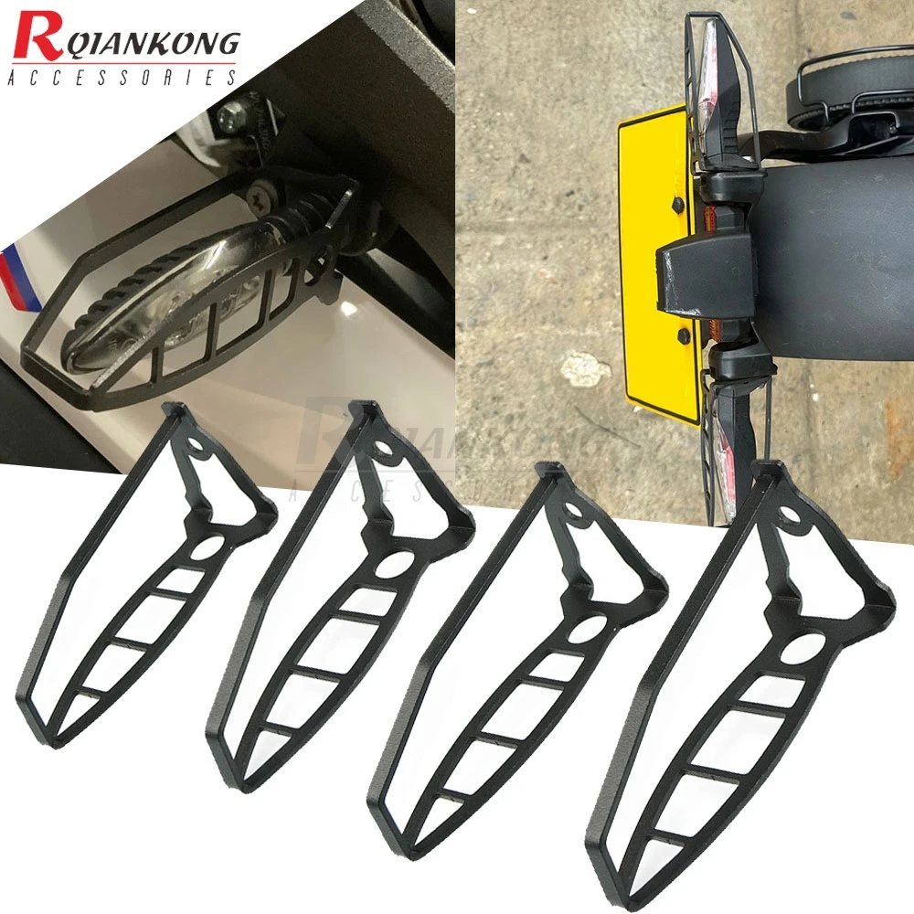 

For BMW G310GS G310R S1000XR R1200GS LC R1250GS R1250R/RS RnineT Motorcycle Front Rear Turn Signal LED Light Protector Covers