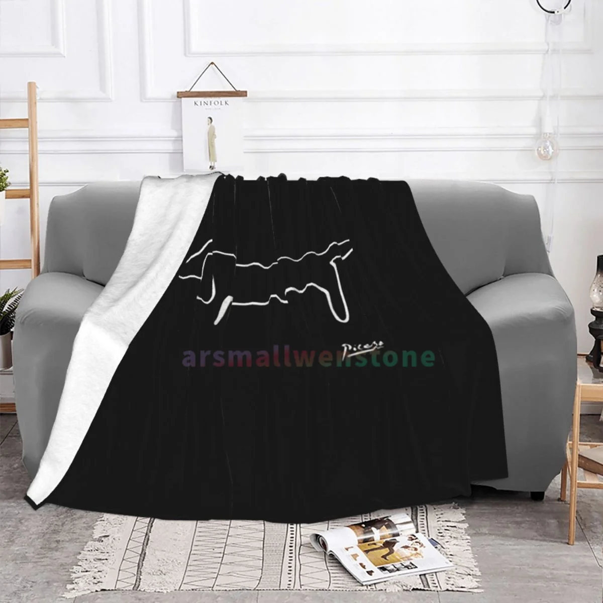 Dachshund Sausage Dog Flannel Fleece Blanket Soft Warm Lightweight Cozy Anti-Pilling Fuzzy Throw Blankets for Couch Bed Sofa