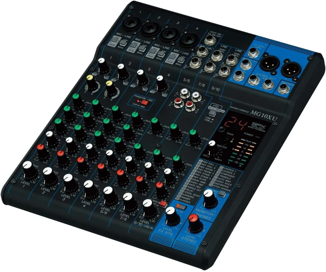 DJ Mixer Sound System Professional Audio Mixer Commercial Stage Music Production Equipment DJ Controller/Audio Console Mixer