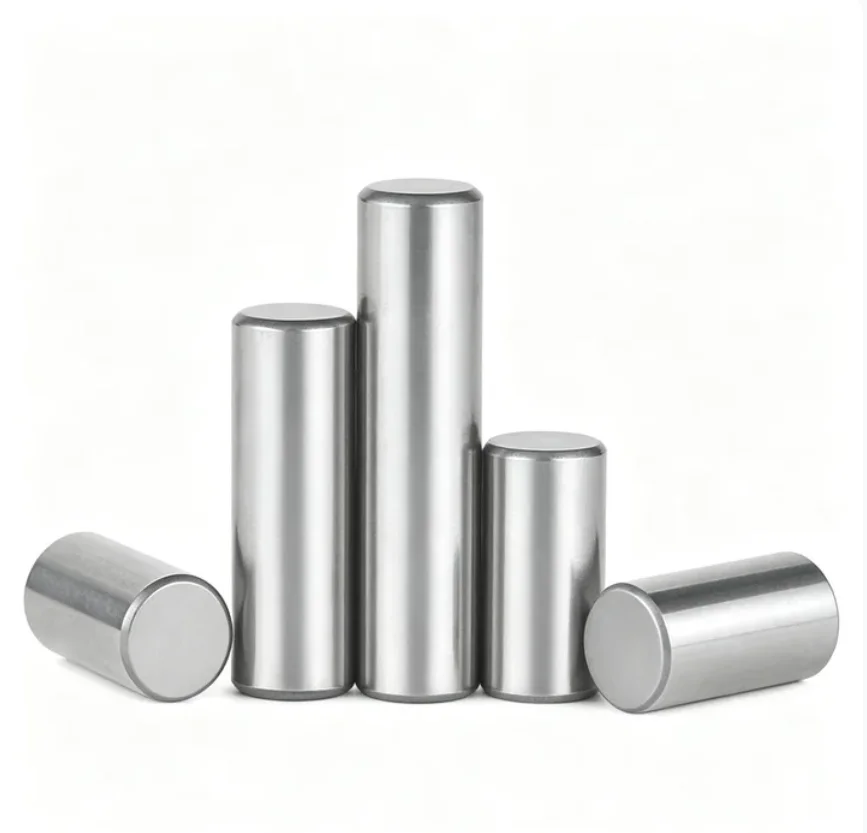 Dia 6 7 8mm Bearing Steel Needle Roller Solid Cylindrical Dowel Pin Locating Fixing Pin Shaft Hardened Precision Positioning