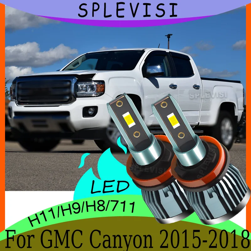 

Easy Installation Powerful Illumination Reliable Clear Night Vision Waterproof Low Beam Bulbs For GMC Canyon 2015 2016 2017 2018