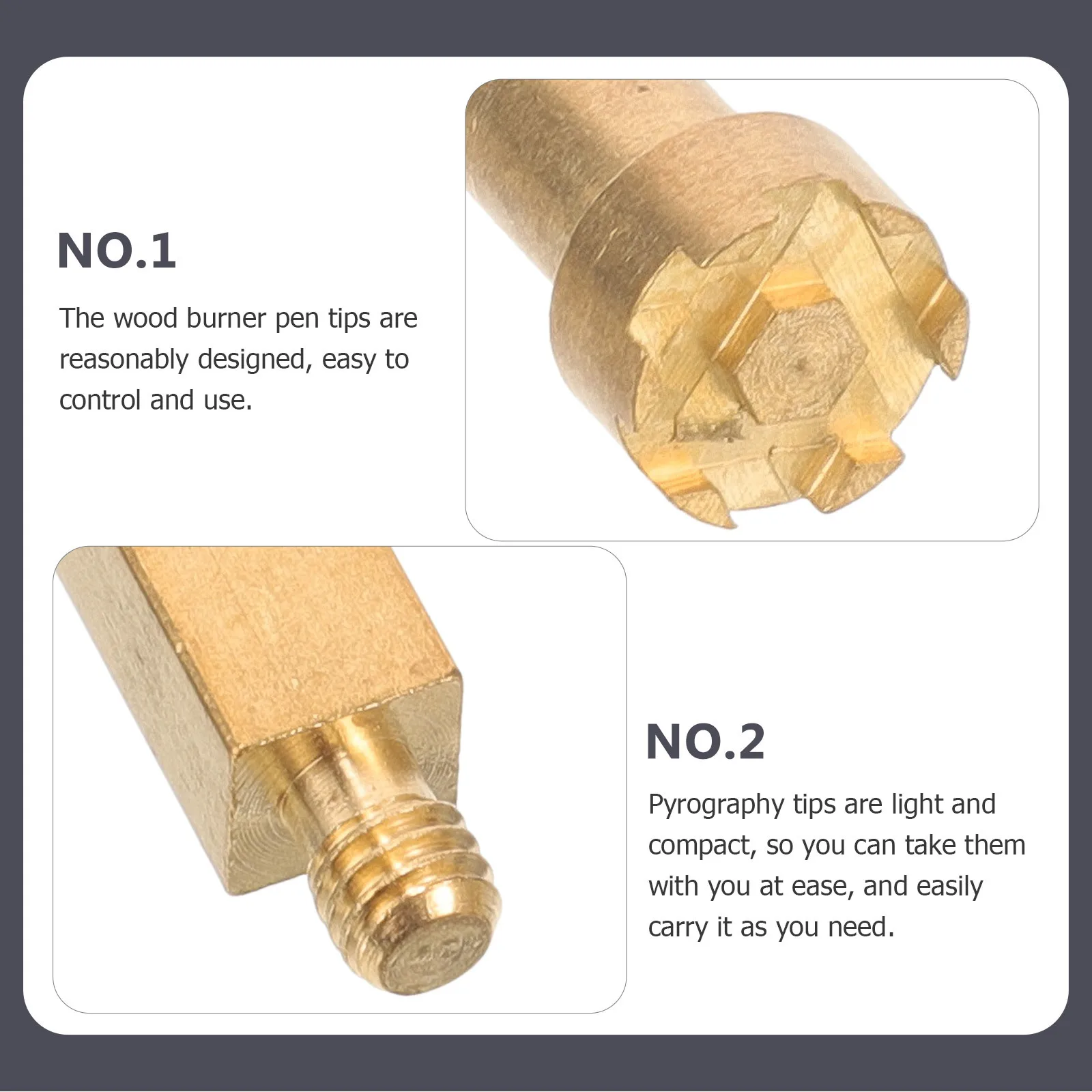 

22pcs Pyrography Replacements Pyrography Metal Nibs Replacement Wood Burner Pen Tips Wood Burning Machine Tips Burning Machine