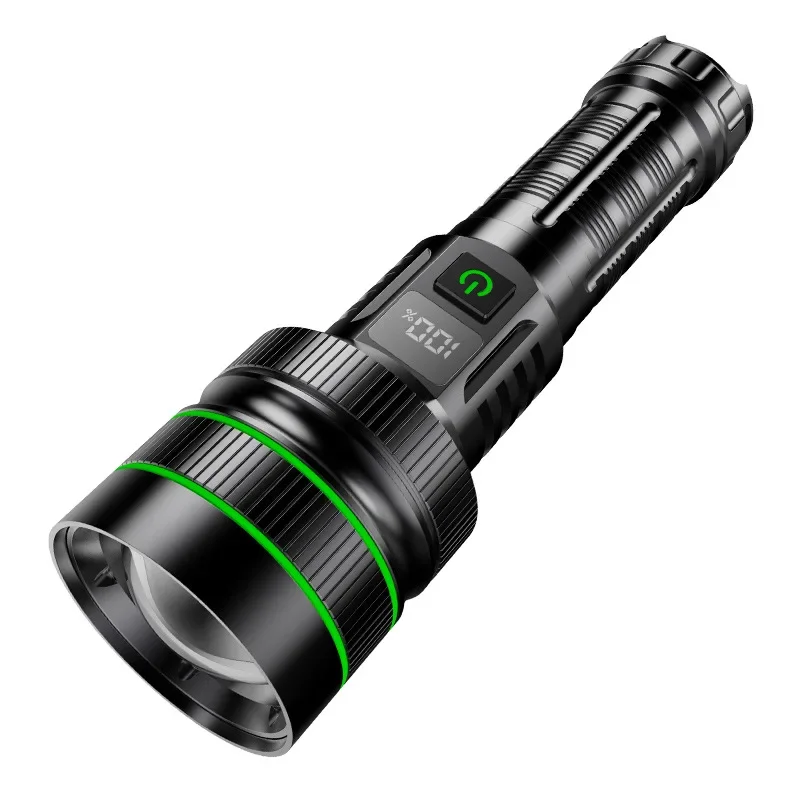 

High Power Lumen Ultra Bright Tactical Flashlight Long Life Charging Light Emitting Diode Flashlight