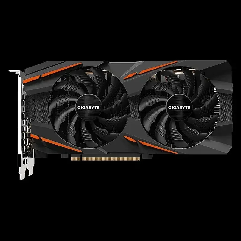 Hot sales RX 580 8gb Graphics card rx590/5500/5600/5700XT for gaming giga byte 500W GDDR5 256bit PCIE4.0 DP DVI 7 nm view 4