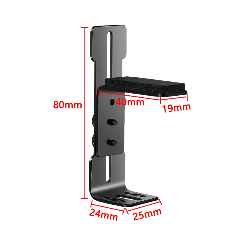 Computer Graphics Card Holder Chassis Fan Support Fixed Metal Bracket 6-96mm Adjustable GPU Holder