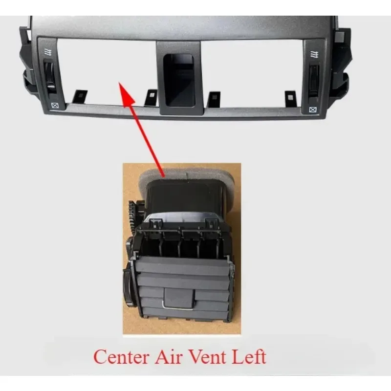 

Air Conditioning Cold Warm Air Center Control Vent Instrument Vents for Toyota Corolla 2007 2008 2009 2010 2011 2012 2013