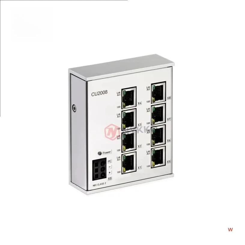 Beckhoff CU2008 8-Port Switch Ethernet 100 Mbit/s Infrastructure 24 V DC RJ45 Electrical Equipment