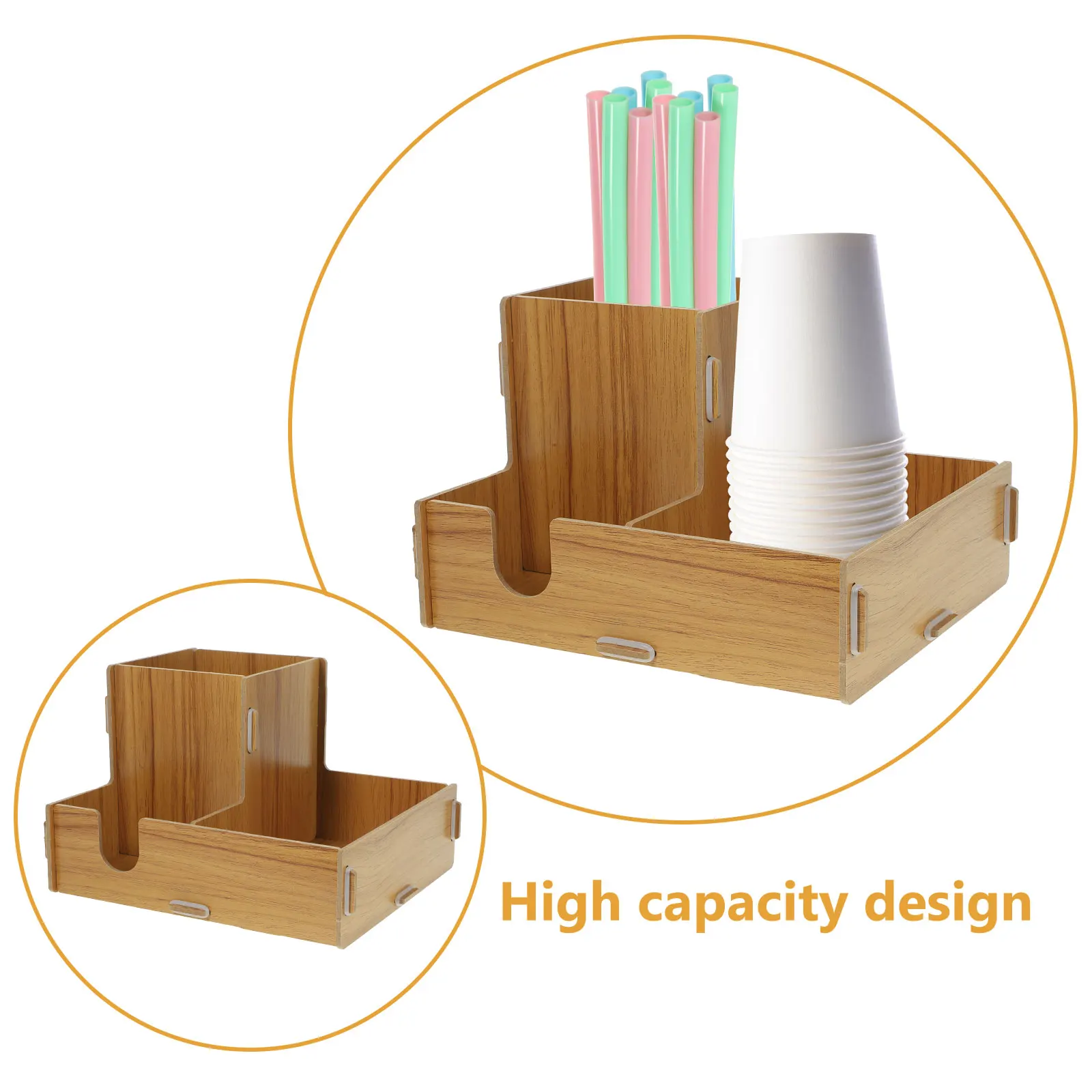 

1Pcs Creative Cup Storage Organizer Paper Holder for Stylish Kitchen and Workplace