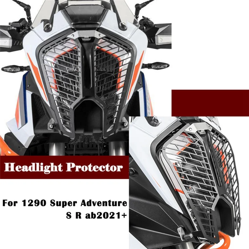 Motorcycle Headlight Protector Light Grid Grille Guard Motorcycle Accessories for KTM 1290 Super Adventure ADV S R