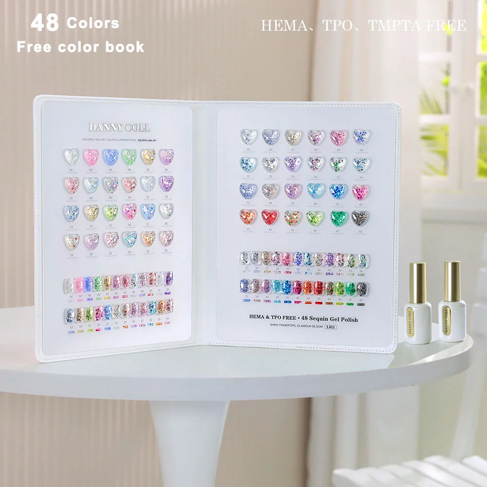 

Набор глянцевых блестящих гель-лаков для ногтей с дисплеем, УФ-гель-лак для дизайна ногтей, базовое покрытие, гель-лак для маникюра