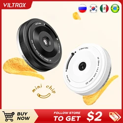 VILTROX AF 28mm F4.5 Autofocus Full Frame Lens Ultra-thin for Camera Photography with Sony E Mount A7RIII A6400