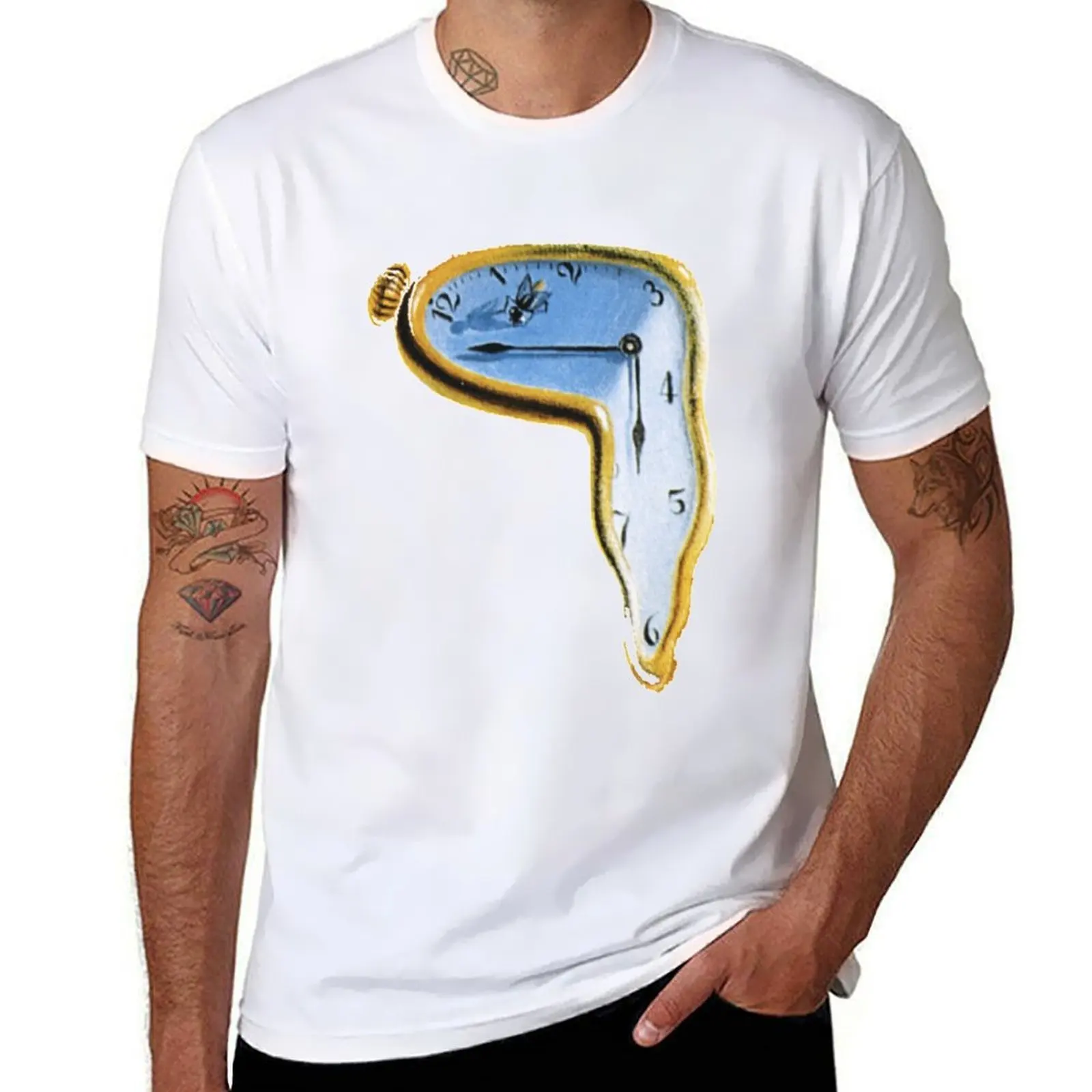 

Salvador Dali The Persistence of Memory Classic . T-Shirt man t shirt summer t shirts designer T-Shirt