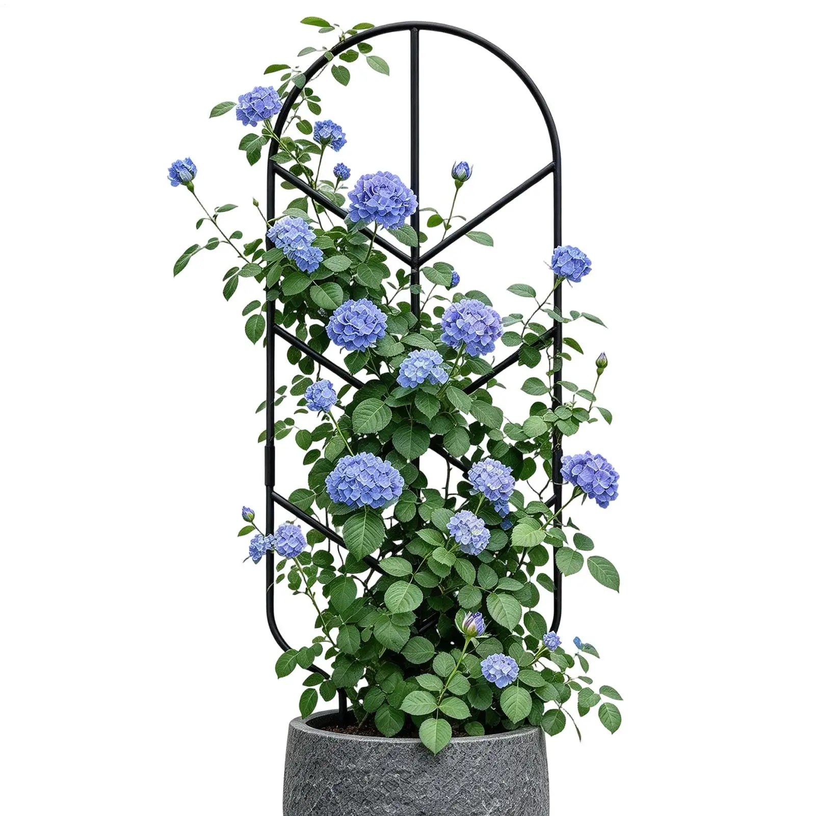 Trellis for Climbing Plants 30in Large Monstera Stem Support Arch Modern Vine Trellis for Indoor Outdoor Garden Wedding Decor