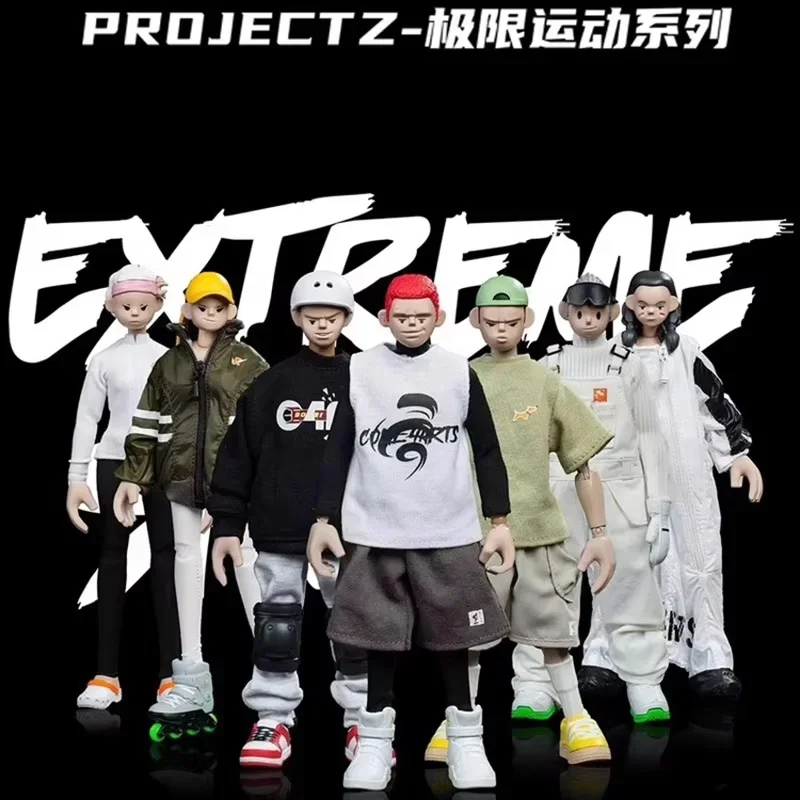 

Come4arts Dolls Extreme Sports Series Dolls Articulated Movable Dolls Model Gifts