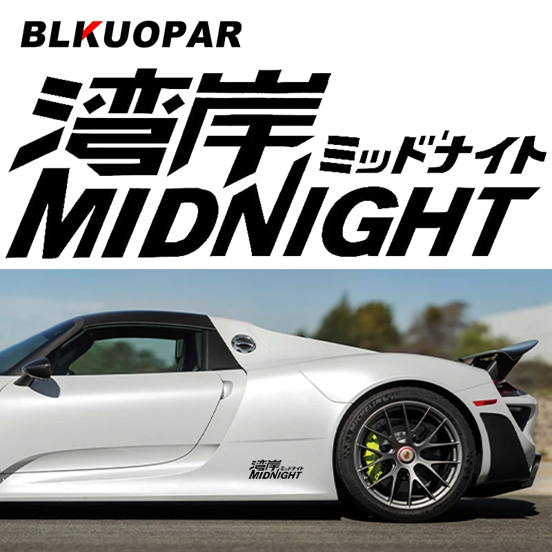 

BLKUOPAR For Midnight Club Car Stickers Scratch-Proof Fashionable Decals Waterproof Surfboard Windshield Decals Car Label