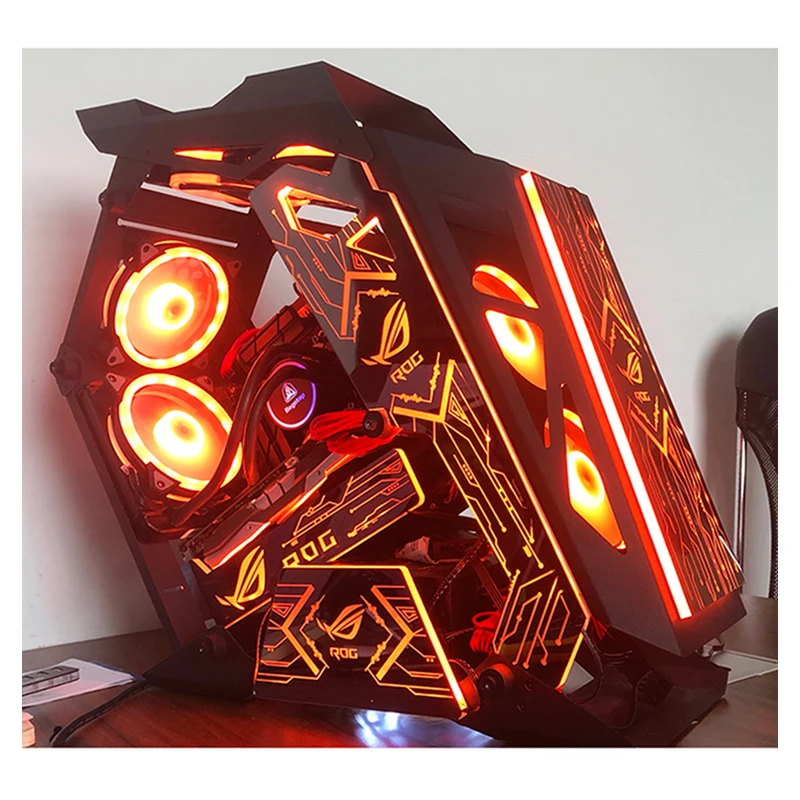 

Новинка 2023, игровые компьютерные Чехлы для ПК, игровые RGB ATX компьютерные аксессуары, игровая рамка, корпус и башни, корпус для ЦП