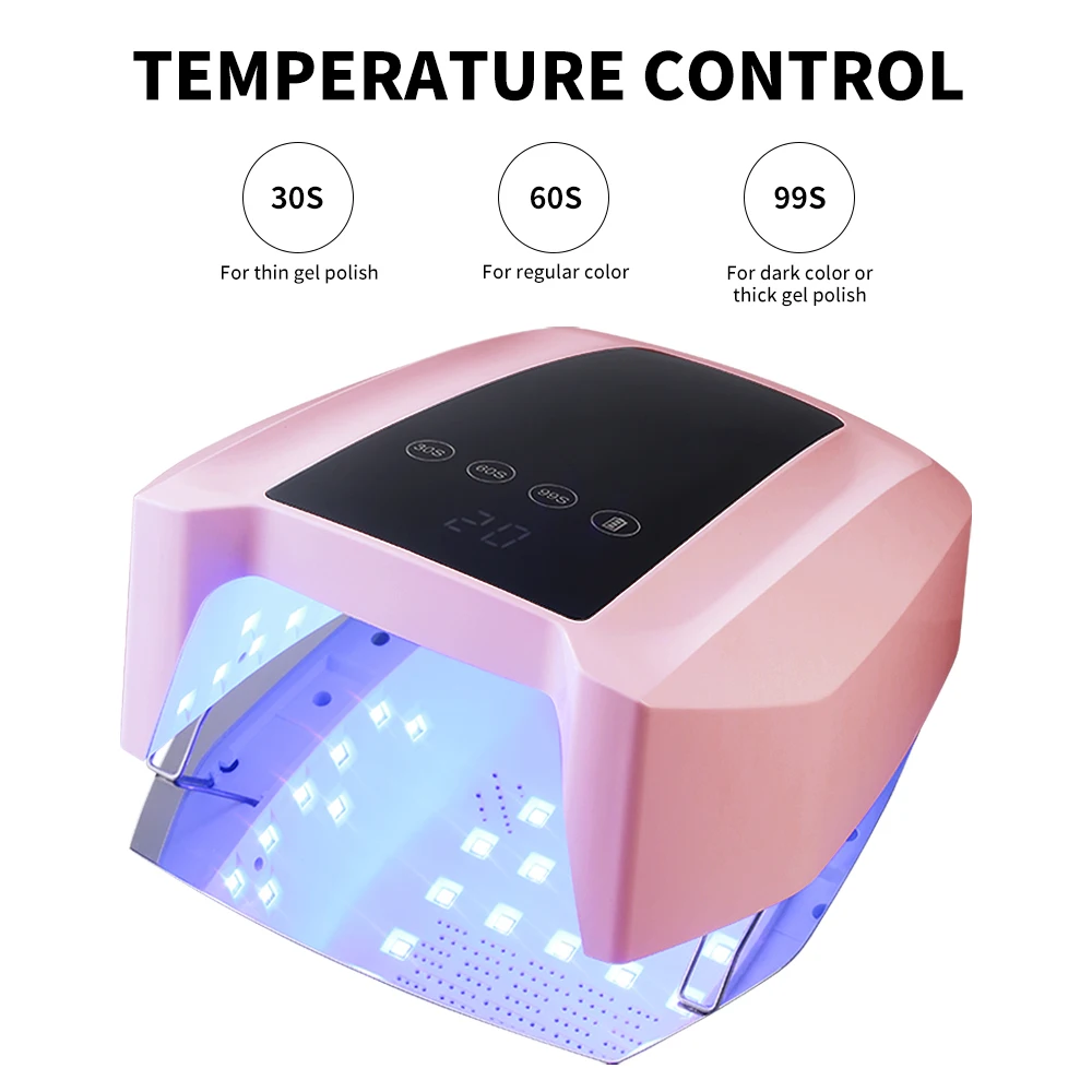 LIMEGIRL 42 LEDS Oplaadbare UV LED Nagellamp Professionele Draadloze Droger Machine voor Nagelgel Polish Drooglamp Manicure Tool