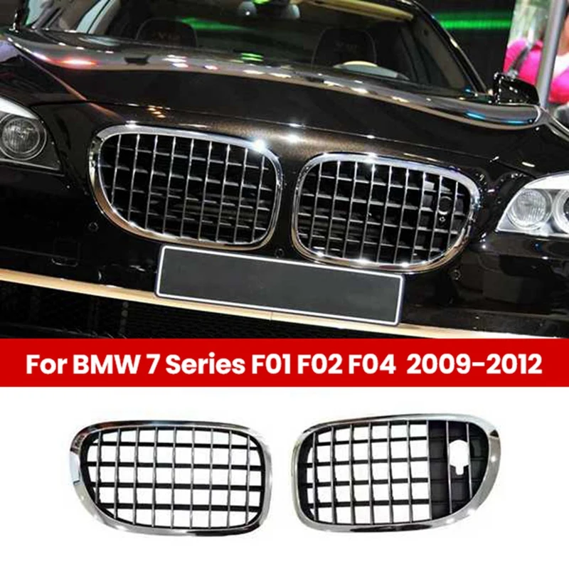 

Car Front Radiator Kidney Grille For BMW 7 Series F01 F02 F04 740I 750I 760I 2009-2012