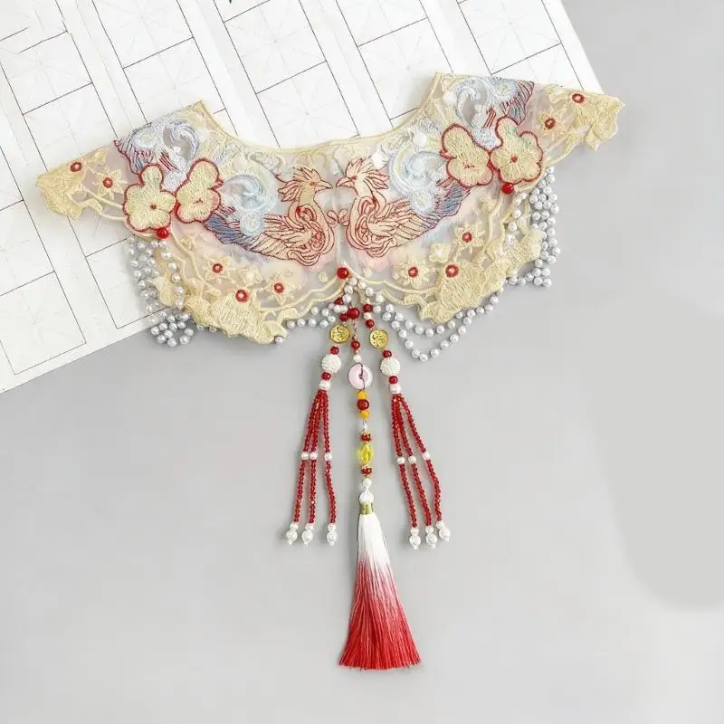 yunjian-–-collier-a-pompons-floraux-652f-accessoire-brode-art-ancien-oriental-col-chale-a-fleurs-traditionnel-revers