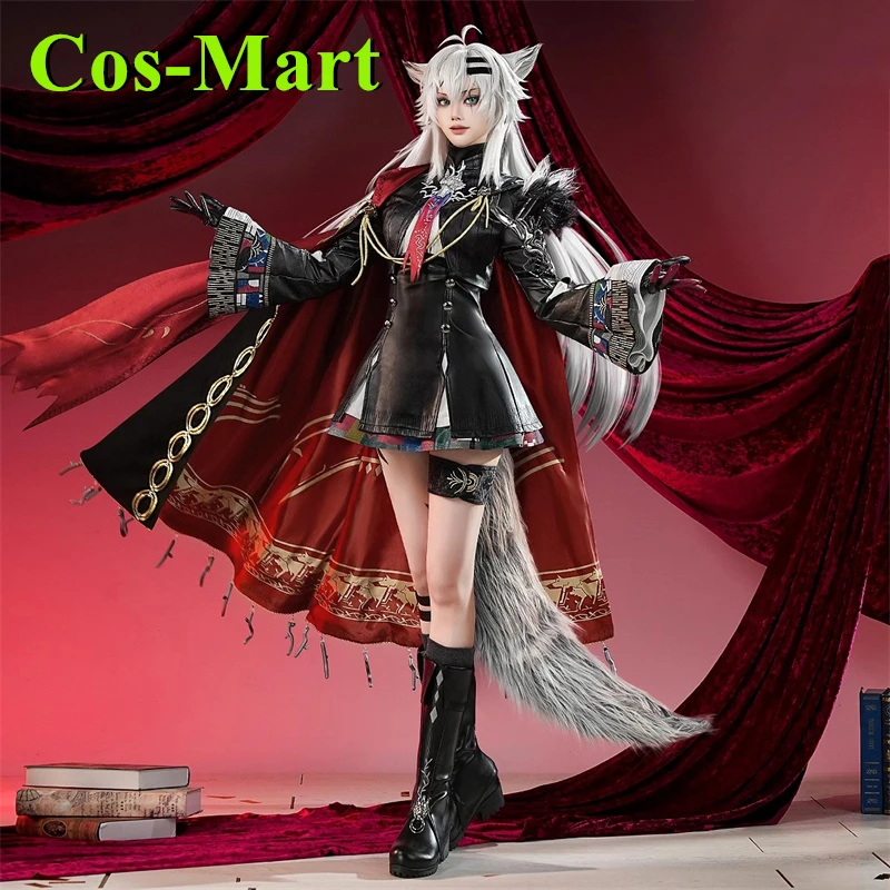 

Cos-Mart Game Arknights Lappland the Decadenza Косплей Костюм Кожа Высокое Качество Женская Одежда Одежда Для Ролевых Игр