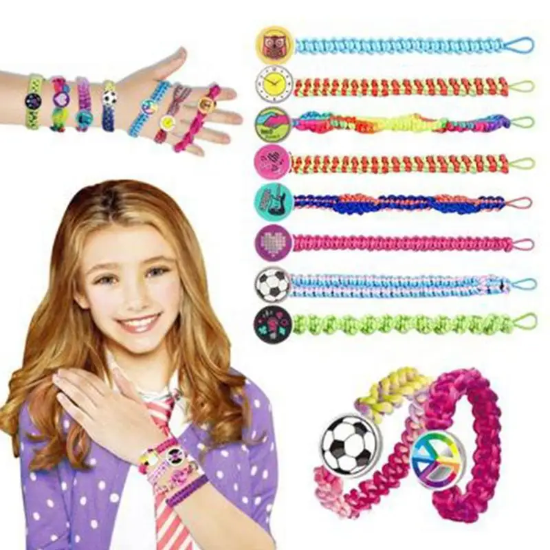 Kit Arts And Crafts Toys For Kids DIY Bracelet Making Kits For Girls Birthday Gift For Teenage Girls