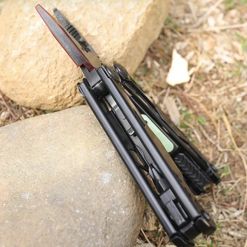 

BHBT 20 in 1 Multitool Pliers Pocket Folding Knife EDC Multi Tool Outdoor Camping Survival Tools With Bits set