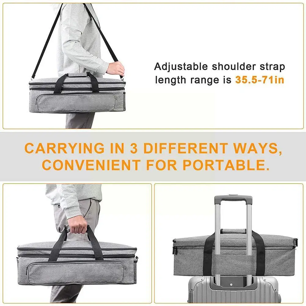 Tool Carrying Case Big Capacity Cutting Machine Supplies Storage Bag For Cricut Explore Air 2Knitting Needle Household Orga F8L5