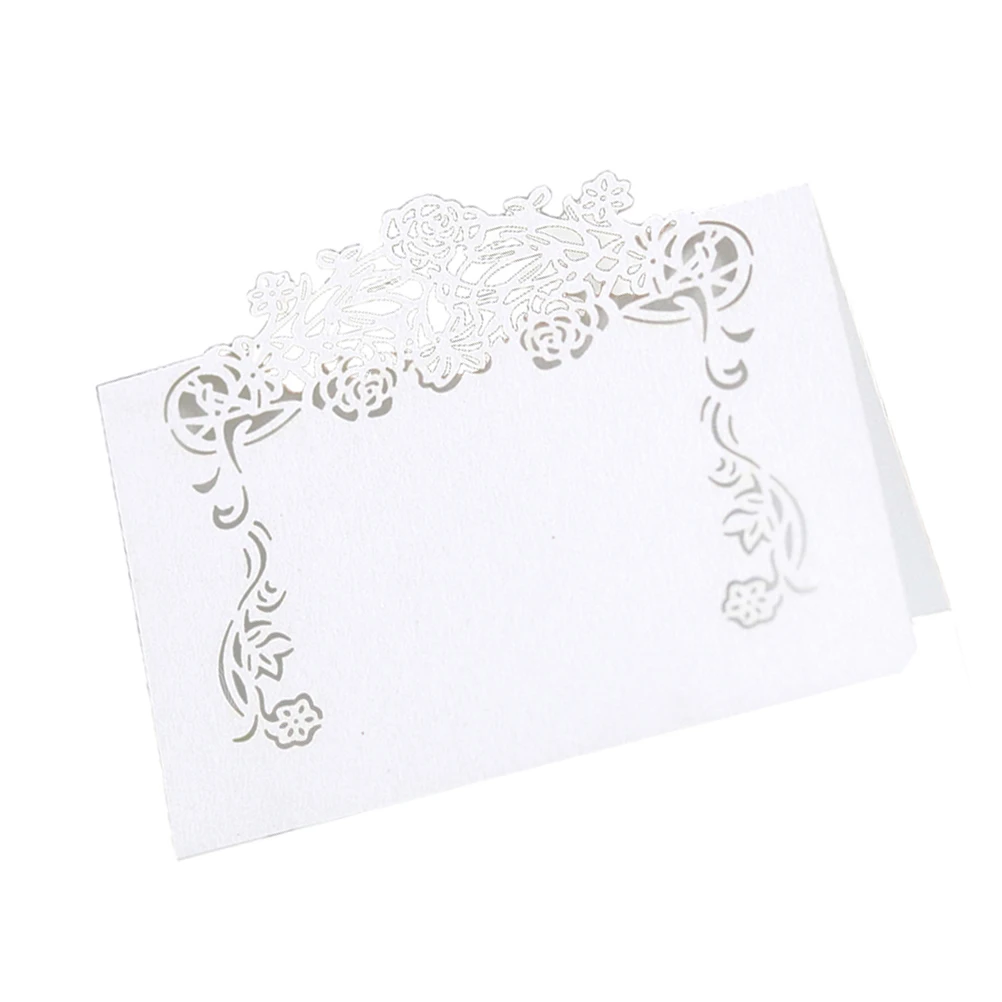 

50pcs Feast Paper Table Seat Name Place Wedding Place Name Party Seat Card Card Wedding