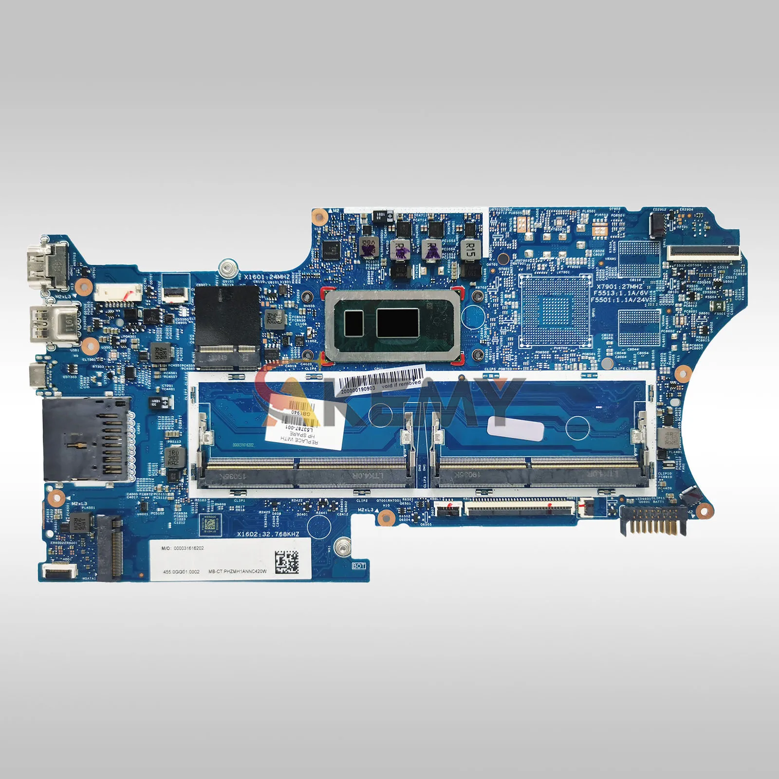 18742-1 ل HP بافيليون X360 14-DH اللوحة الأم للكمبيوتر المحمول مع i3 i5 i7 8th 10th Gen CPU L67766-601 L67767-601 100% تم اختبارها بالكامل