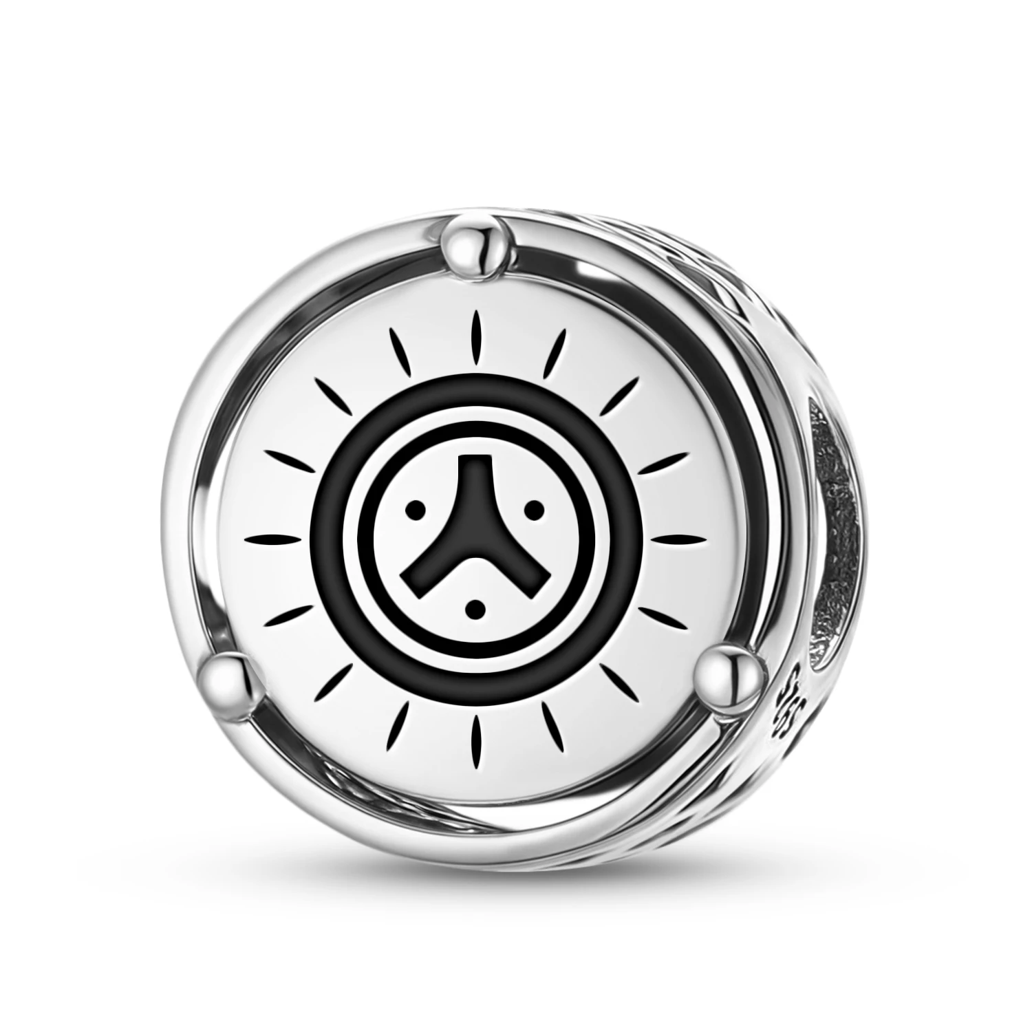 

Taino Great Seal, стерлинговое серебро 925 пробы, символ, подвеска, подходит для оригинального браслета, ювелирные изделия своими руками, аксессуары, семейная бусина