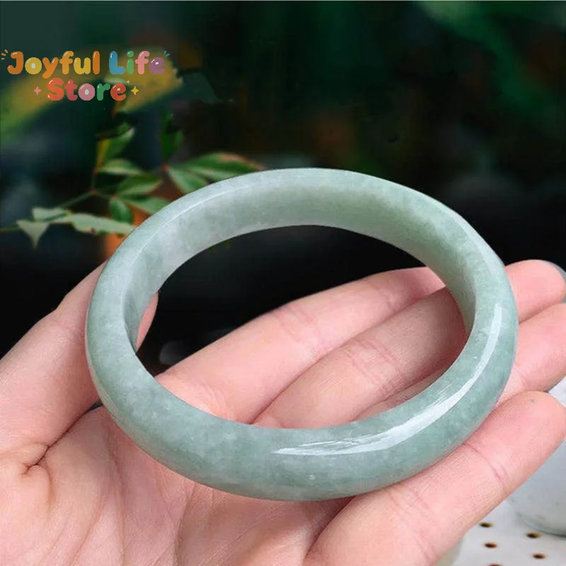Hot Natural Jade Bangle Women Healing Jewelry Jades Stone Bangles Jadeite Bracelet Girlfriend Mom Gifts