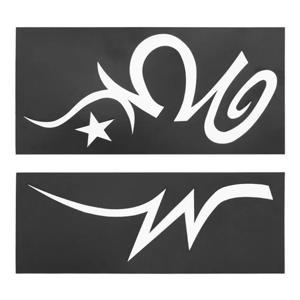 20x قالب وشم لتصفيف الشعر لصالونات الحلاقة DIY طقم استنسل لنموذج تصفيف الشعر