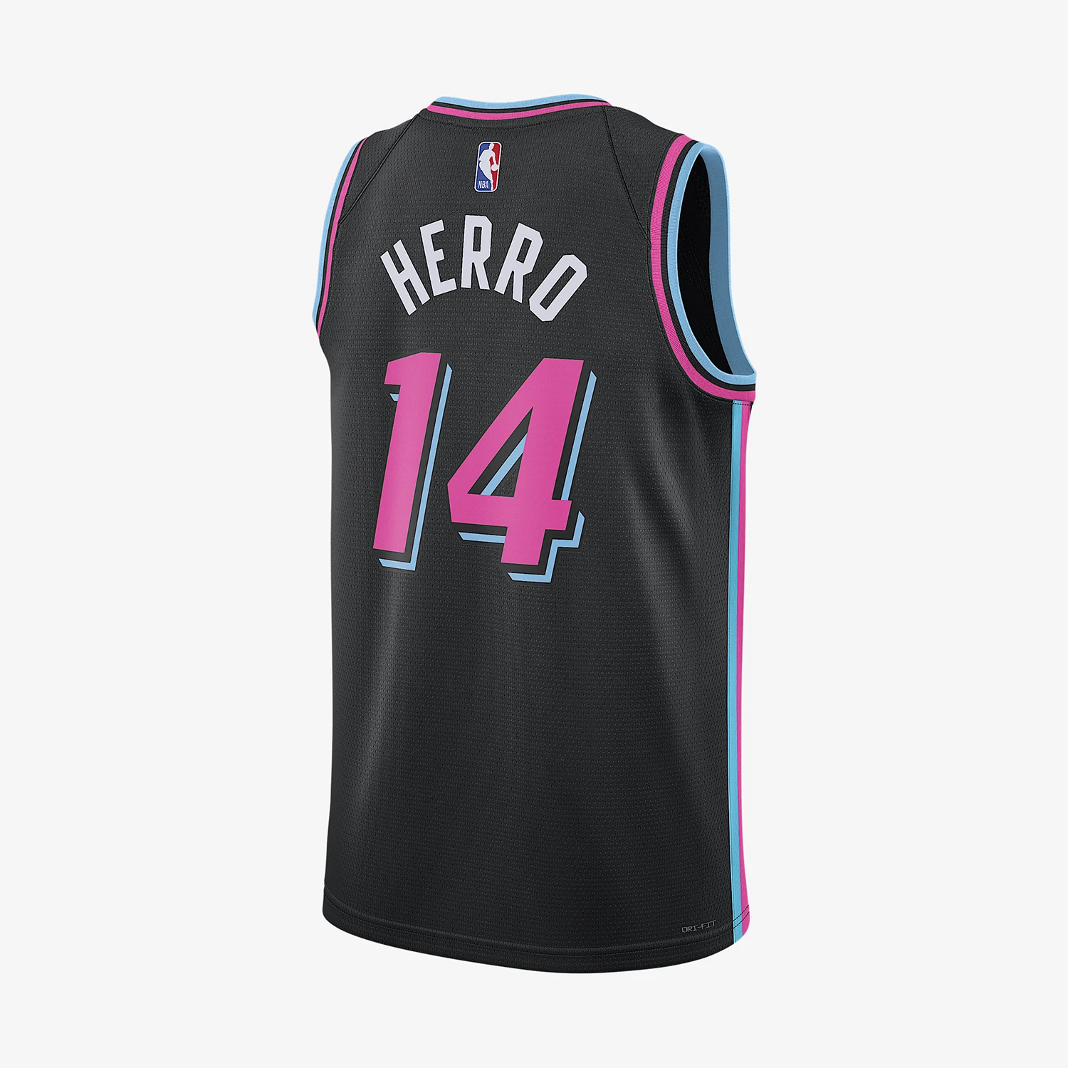 Nike genuine Miami Heat men's quick drying breathable sports jersey HM5987-014