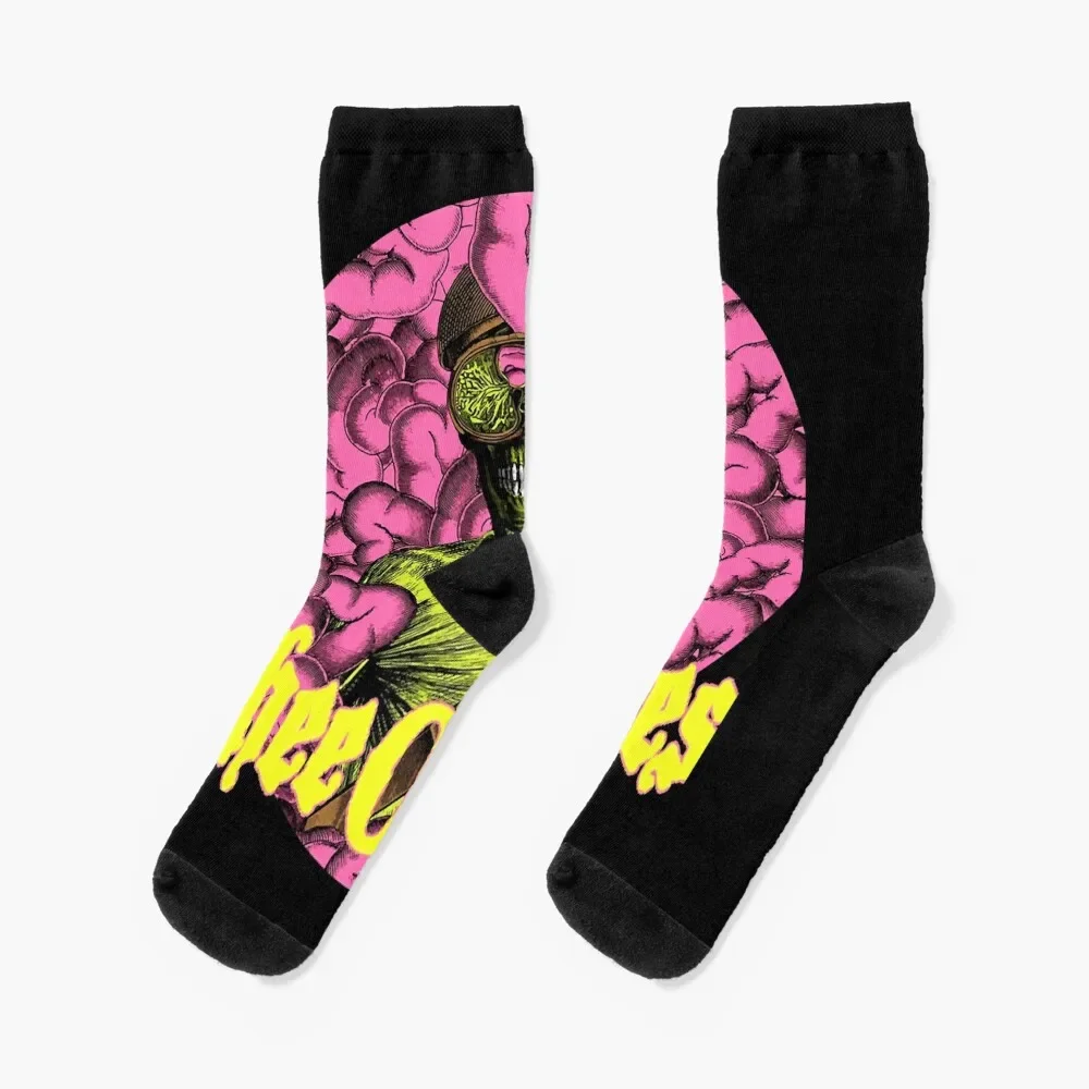 

Thee Oh Sees Socks Wholesale hip hop Crossfit Rugby Girl'S Socks Men's