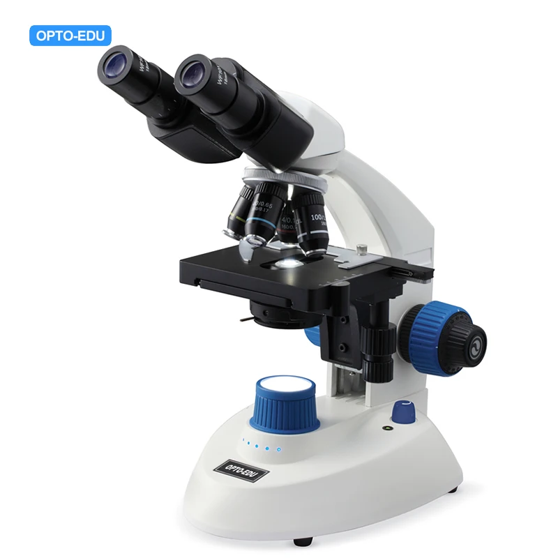 OPTO-EDU A11.0013-B New Economical LED Biological Cordless Student Microscope