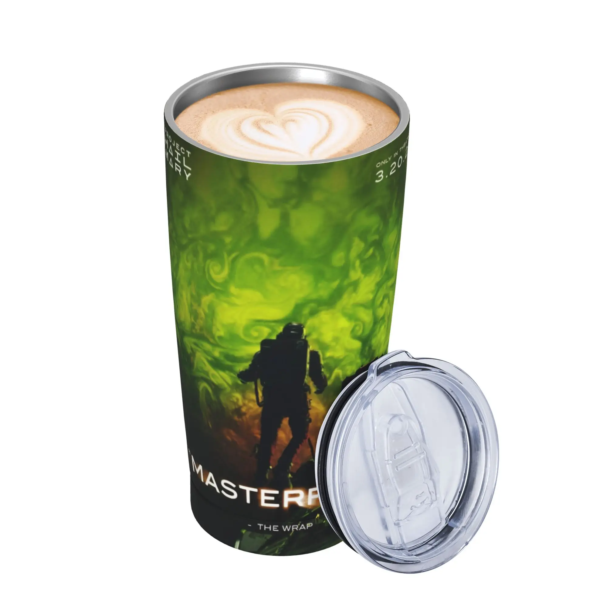 Project Hail Mary Movie 2026 Tumbler Vacuum Insulated  Thermal Cup Stainless Steel Double Wall Mug Water Bottle 20oz