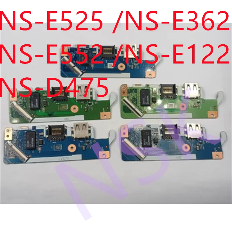 FOR  Lenovo V15 G2-ALC G3 JV572 NS-E525 NS-E362 NS-E552 NS-E122  NS-D475  USB network cable interface switch  board  power board