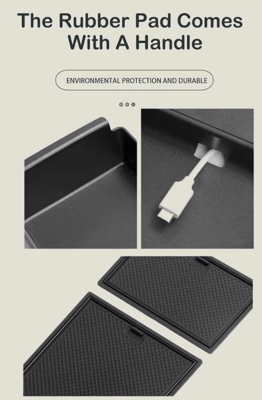 صندوق تخزين السيارة لـ MG5 SW EV Roewe Ei5 EP22 2021 2022 2023 2024 2025 2026 غطاء مسند الذراع الوسادة المضادة للقذرة ملحقات السيارة الداخلية