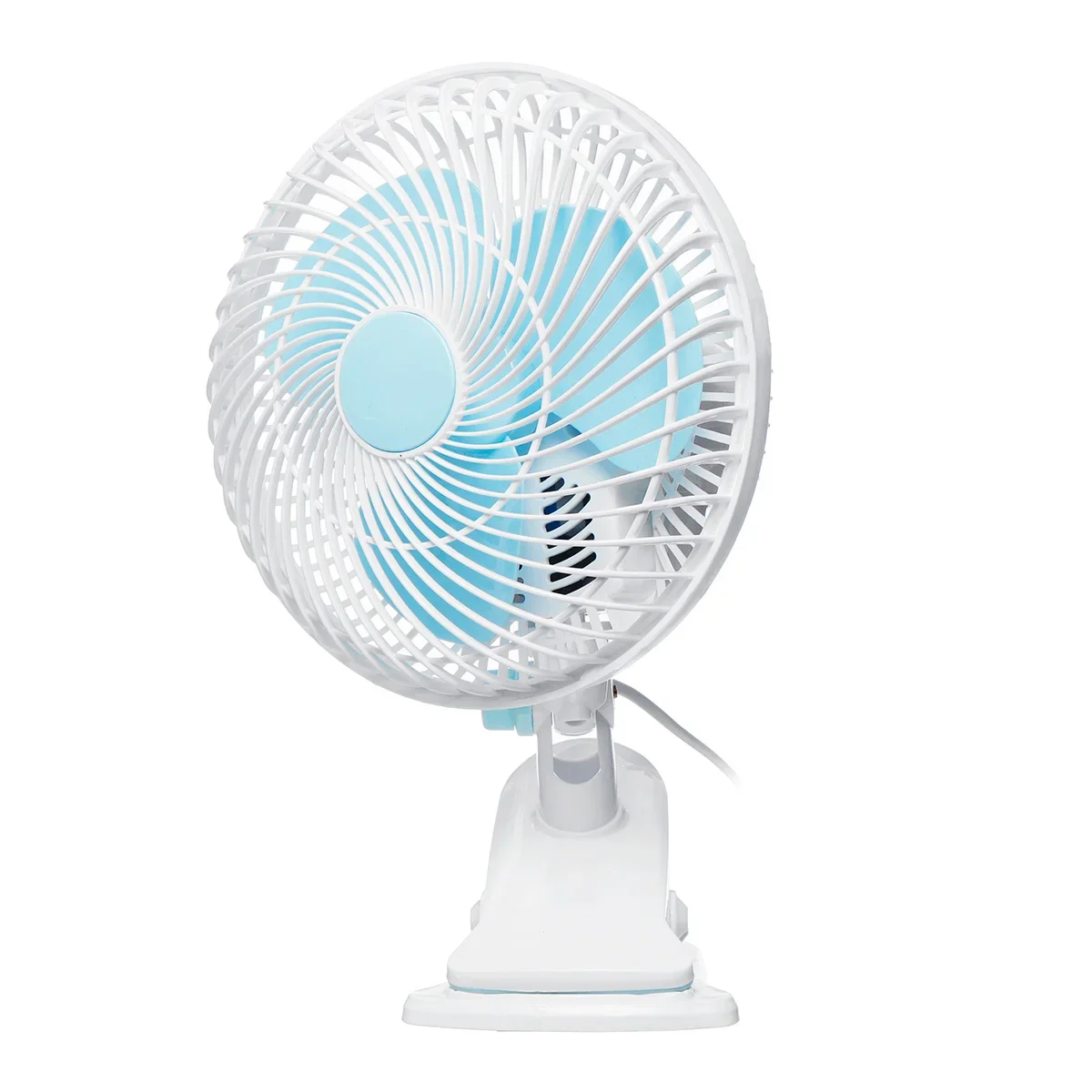 Miniventilador de escritorio ajustable de 220V y 180 grados, ventilador de aire de alta velocidad con Clip y abrazadera de cabeza para dormitorio y oficina