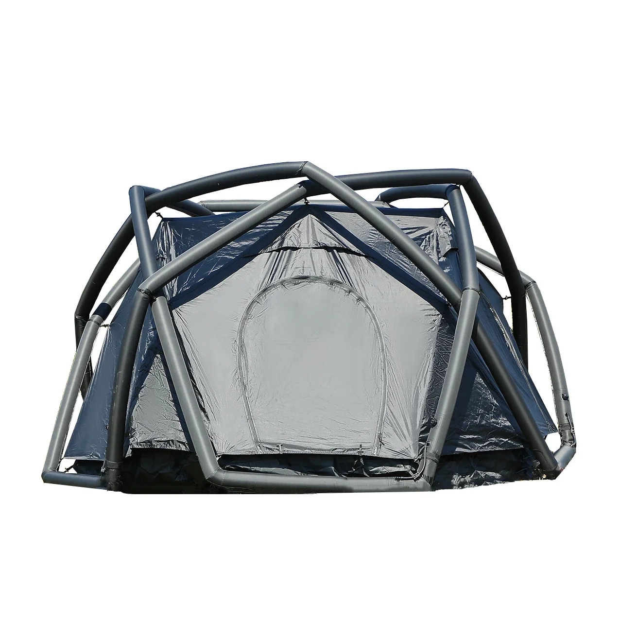 Large inflatable dome tent out-of-home advertising inflatable bubble tent 3-4 people double layer