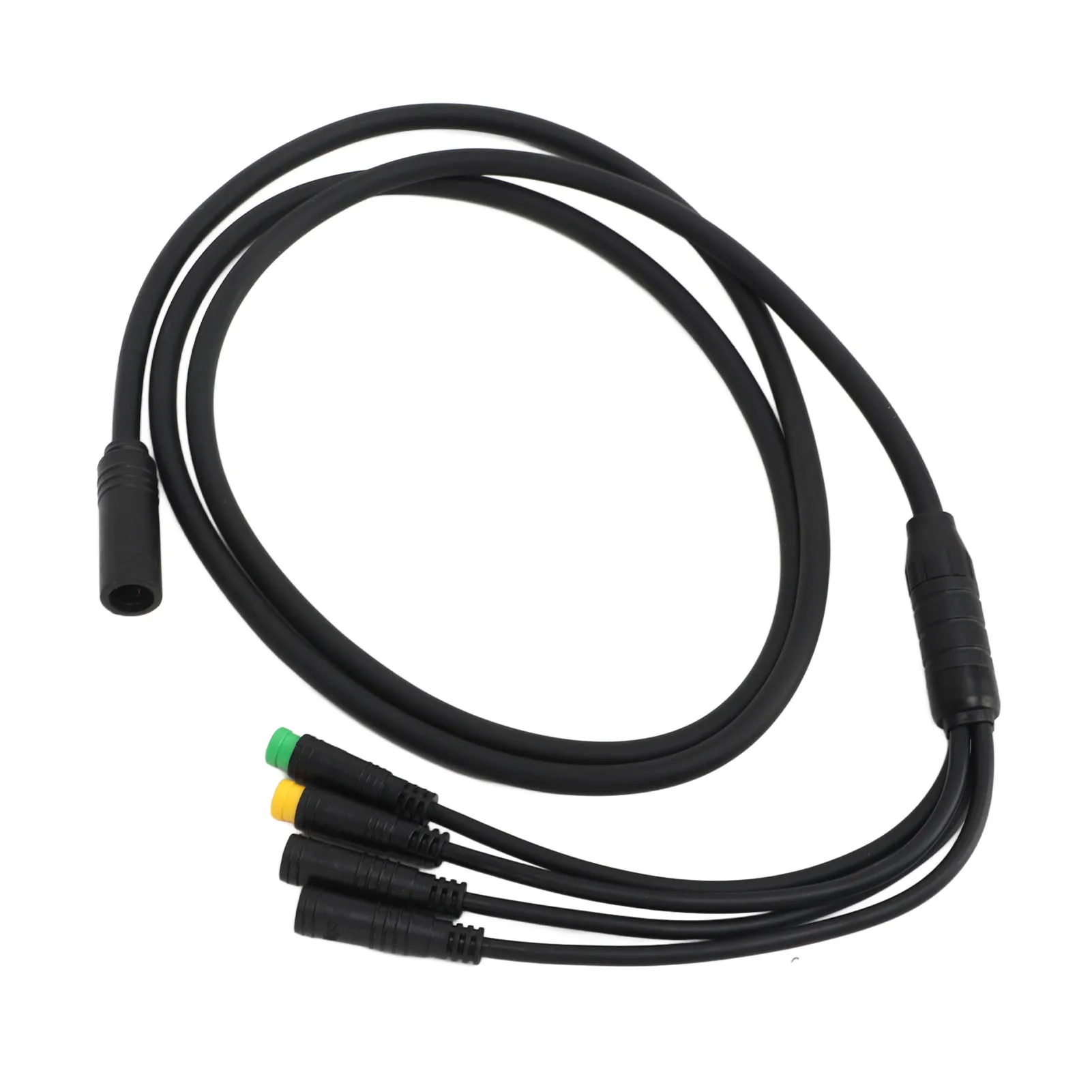 120 سنتيمتر دراجة موتور تحويل كابل مقاوم للماء 1 ل 4 منتصف محرك المحرك تمديد سلك ل BAFANG BBS01 BBS02