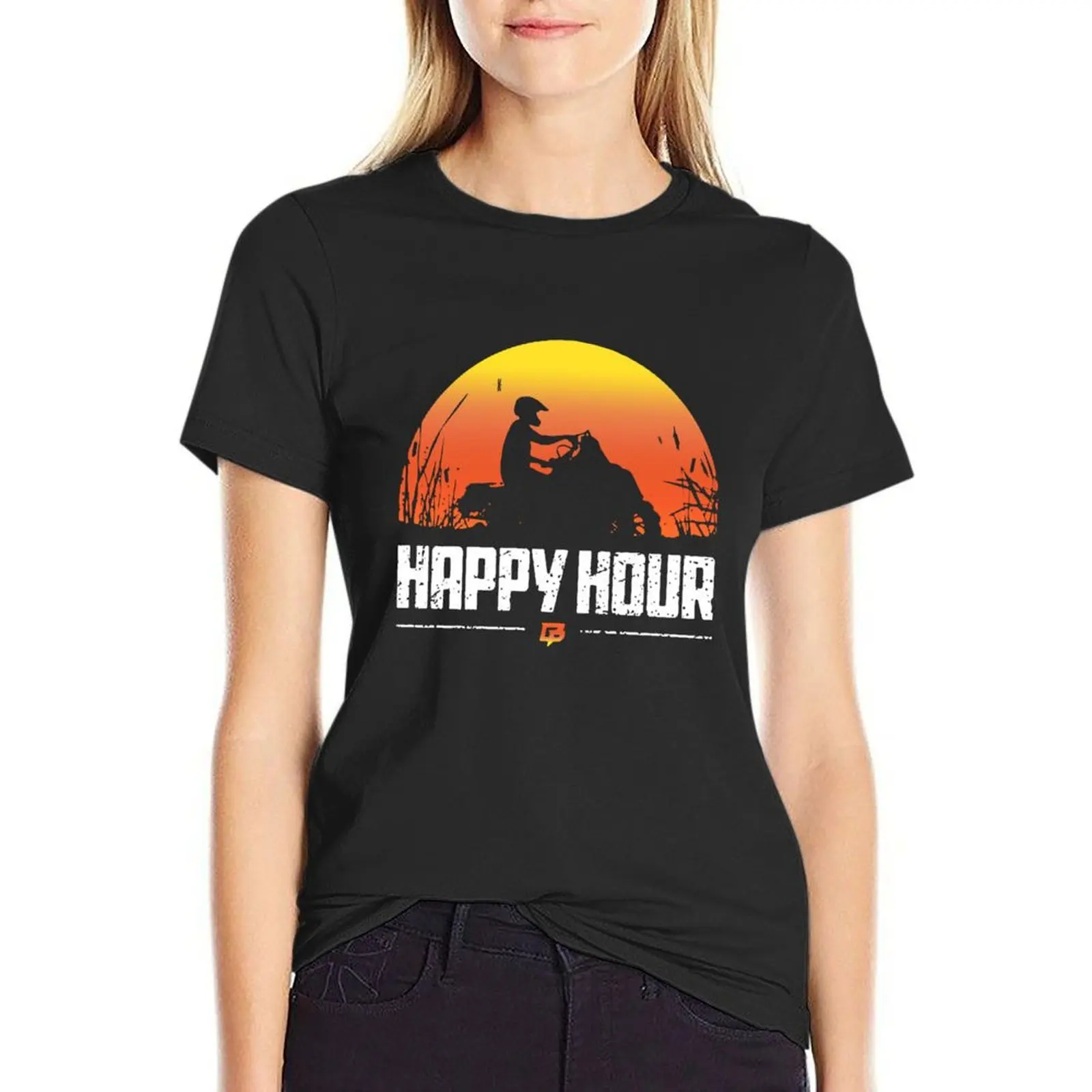 Braydon Price Happy Hour Sunset Braydon Price T-Shirt Blouse summer tops lady clothes Woman T-shirts