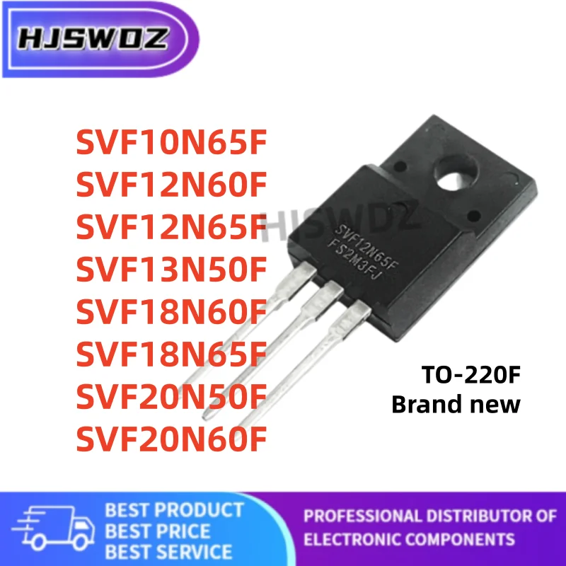 10pcs/lot High-quality SVF10N65F SVF12N60F SVF12N65F SVF13N50F SVF18N60F SVF20N50F SVF20N60F SVF18N65F TO-220F MOS NEW