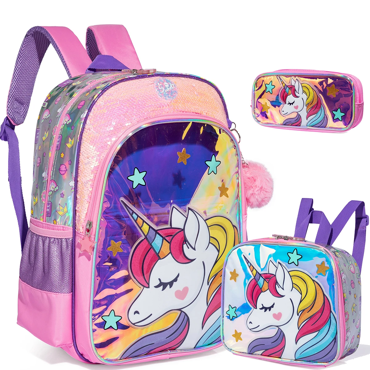 

Рюкзаки для девочек, детские школьные ранцы, милые сумки для детского сада и начальной школы, школьный рюкзак с блестками для девочек, легкий школьный портфель