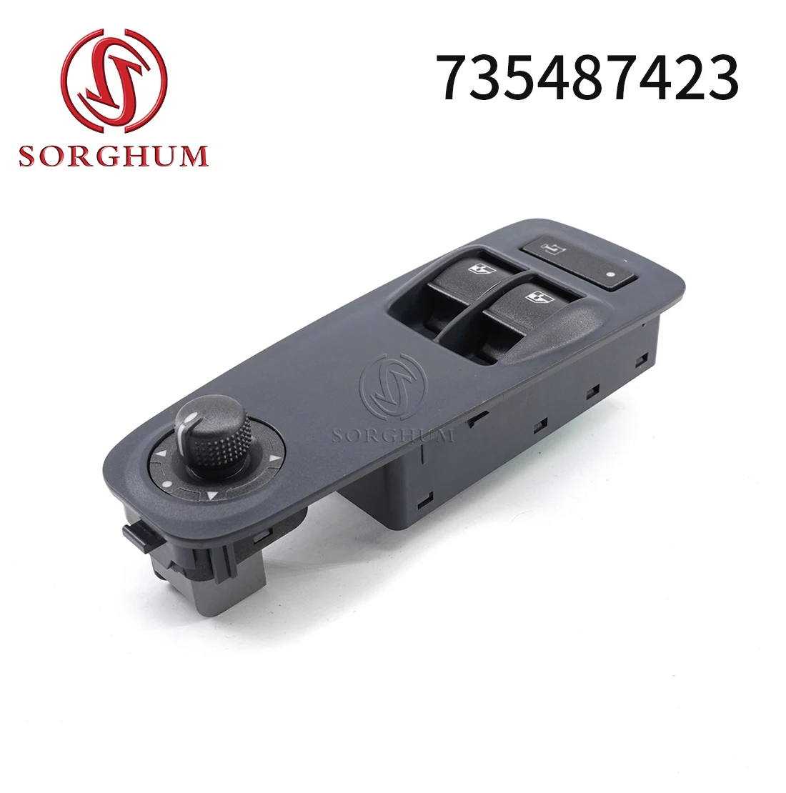 SORGHUM 735487423 For Citroen Peugeot Fiat Vauxhall Relay Boxer Doblo Ducato Combo MK3 Car Power Window Switch 735421419 6490X9