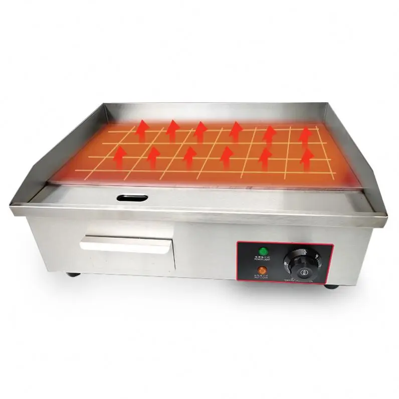 Customizable Electric Teppanyaki Grill For Commercial Use In Restaurants With Optional Gas Non Stick And Mobile Features