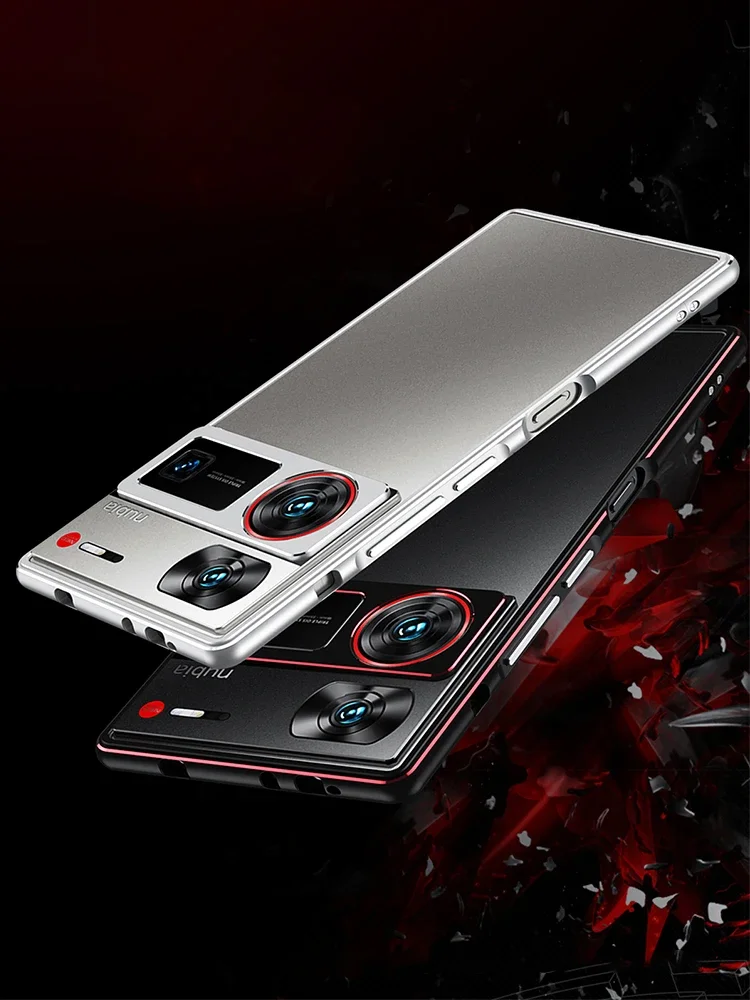 Lichtgewicht Metaallegering Bumper Voor ZTE Nubia Z60 Ultra Frame Z70 U Anti-Kras Funda Warmteafvoer Slim Case + camera Lens