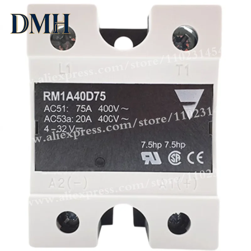Dmh .Original Solid State Relay RM1A48D50S18 RM1A48D50S50 RM1A48D50S60 RM1A48D25 RM1A40D25 RM1A40D75 RM1A40D100