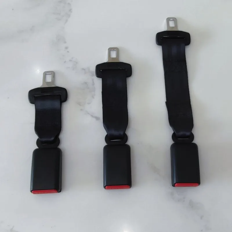 Car Seat Belt Extender 23-36CM Kid Seat Belt Lock Tongue Plug Clip For Fatty Pregnant Lengthen Seat Belt Buckle Car Accessories